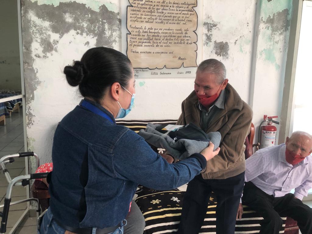 Visita al Asilo La Conferencia